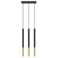 Hanglamp MOZAICA 3L zwart/goud