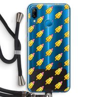 Waterijsjes: Huawei P20 Lite Transparant Hoesje met koord