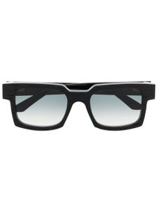 Yohji Yamamoto lunettes de soleil à monture carrée - Noir