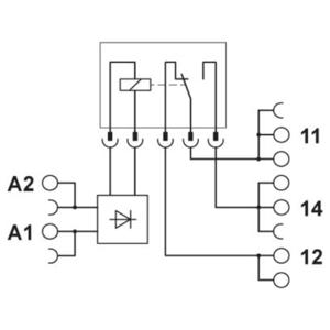 Phoenix Contact PLC-RPT-24DC/21HC/EX Interfacerelais 10 stuk(s)