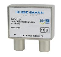 Hirschmann Shopconcept DPO 2104 opsteek tv splitter