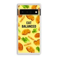 Eat Balanced: Google Pixel 6 Pro Transparant Hoesje
