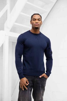 Malelions Knitted Sweater Heren Donkerblauw - Maat XS - Kleur: Blauw | Soccerfanshop