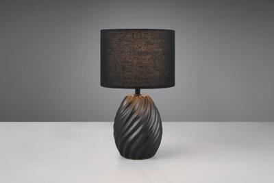 Trio Strak schemerlampjeMelva zwart - R51771032