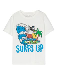 Stella McCartney Kids t-shirt à imprimé graphique - Blanc