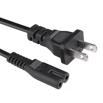 2 prong stijl U.S. Notebook netsnoer lengte: 1.2m