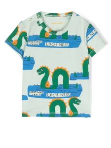 Mini Rodini t-shirt Loch Ness à imprimé graphique - Vert