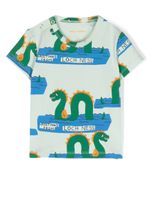 Mini Rodini t-shirt Loch Ness à imprimé graphique - Vert - thumbnail