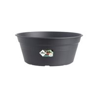 elho green basics bowl 33cm Buiten Plantenpot Vrijstaand Polypropyleen (PP) Zwart - thumbnail