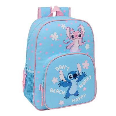 Schoolrugzak Lilo & Stitch Happy Hemelsblauw 33 x 42 x 14 cm