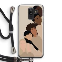 Sweet creatures: Samsung Galaxy J8 (2018) Transparant Hoesje met koord