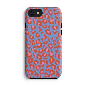 Leopard blue: iPhone 8 Tough Case