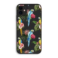 Kleurrijke papegaaien: iPhone 11 Biologisch afbreekbaar hoesje