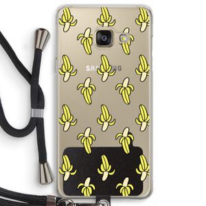 Bananas: Samsung Galaxy A3 (2016) Transparant Hoesje met koord