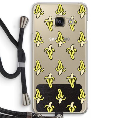 Bananas: Samsung Galaxy A3 (2016) Transparant Hoesje met koord