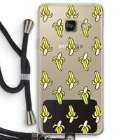Bananas: Samsung Galaxy A3 (2016) Transparant Hoesje met koord