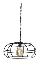 Light & Living Hanglamp 'Imelda' Ø53cm, mat zwart