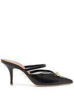 Malone Souliers escarpins 70 mm à plaque logo - Noir