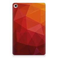 Back Cover voor Lenovo Tab M10 Plus (3e generatie) Polygon Red