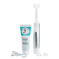 Cleany Teeth Honden-ultrasone-tandenborstel Clean, silver - thumbnail