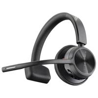 HP Poly Voyager 4310 UC Mono On Ear headset Computer Bluetooth Mono Zwart Noise Cancelling Volumeregeling, Incl. oplaad- en dockingstation