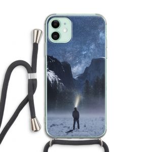Wanderlust: iPhone 11 Transparant Hoesje met koord