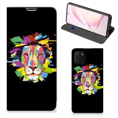Samsung Galaxy Note 10 Lite Magnet Case Lion Color Samsung Galaxy Note 10 Lite Magnet Case Lion Color