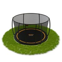 Avyna Pro-Line Flatlevel Trampoline met Veiligheidsnet 305 cm (10ft) - Zwart - thumbnail