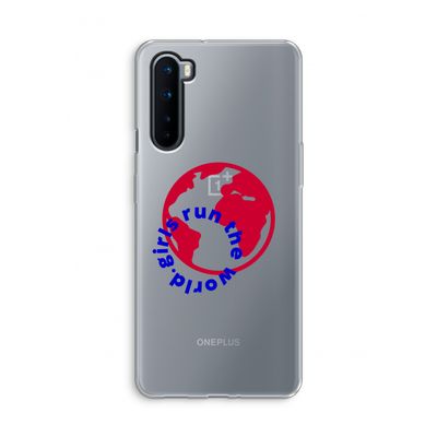Run The World: OnePlus Nord Transparant Hoesje
