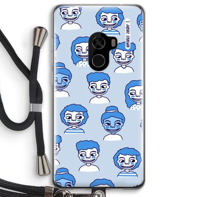 Gezichtjes: Xiaomi Mi Mix 2 Transparant Hoesje met koord