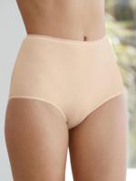 Tailleslip Organic Cotton in set 2 Van Schiesser beige