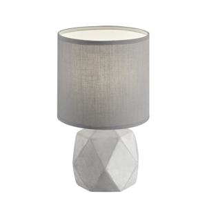 Trio TafellampPike 28cm betongrijs met titaan - R50831087