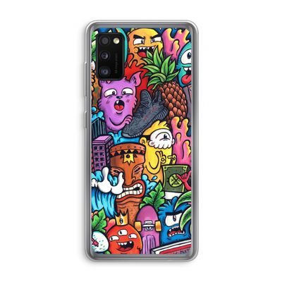 Vexx Mixtape: Samsung Galaxy A41 Transparant Hoesje