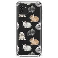Case Anti-shock voor Samsung Galaxy A03 Konijntjes
