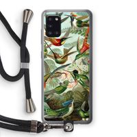 Haeckel Trochilidae: Samsung Galaxy A31 Transparant Hoesje met koord