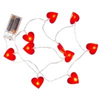 Hartjesslinger - Valentijns verlichting - 120 cm - versiering