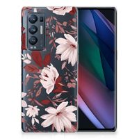 Hoesje maken OPPO Find X3 Neo Watercolor Flowers - thumbnail