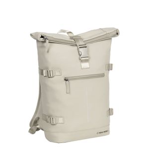 New Rebels William Riverside Beige 19L Rugzak Waterafstotend Laptop 15.6"