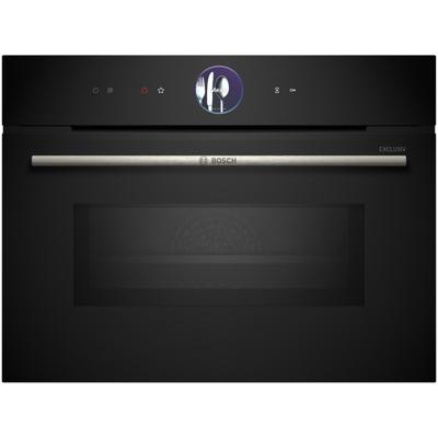 Bosch CMG736AB1F EXCLUSIV Inbouw oven met magnetron Zwart