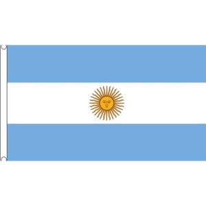 Mega vlag Argentinie 150 x 240 cm
