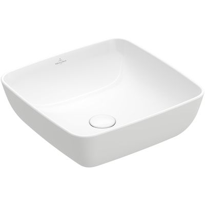 Villeroy & Boch Artis opzetwastafel - vierkant 41x41cm - zonder overloop wit 41784101