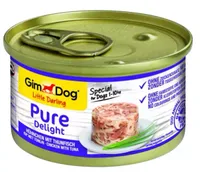 Gimdog Pure Delight kip &amp; tonijn 85 gram - thumbnail