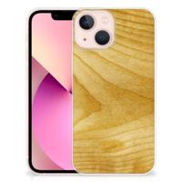 iPhone 13 mini | Bumper Hoesje | Licht Hout