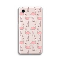 Anything Flamingoes: Google Pixel 3 XL Transparant Hoesje