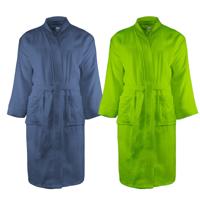 Luxe Badjas 100% Katoen Effen Denim 2XL 3XL The One Towelling - Dekbed-Discounter.nl