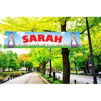 Sarah PVC spandoek 200 x 50 cm - thumbnail