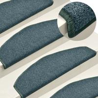 Trapmatten 15 st 65x24x4 cm Donkergroen Halfrond Groot