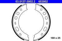 Remschoenset, parkeerrem 03013730022