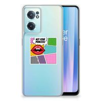 OnePlus Nord CE 2 5G Silicone Back Cover Popart Princess