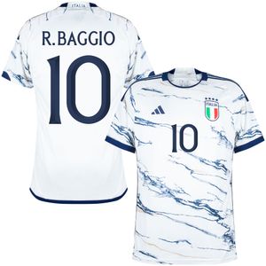 Italië Shirt Uit 2023-2024 + R. Baggio 10